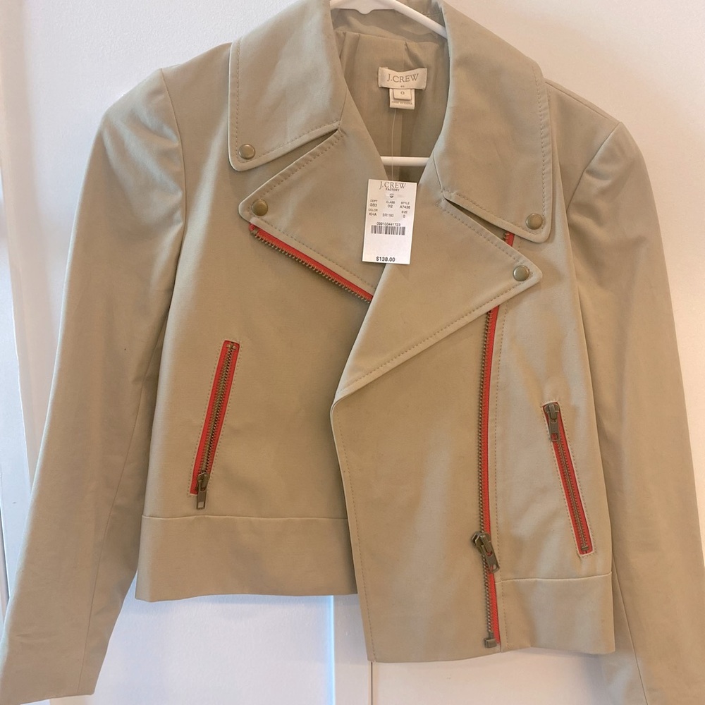 Cropped utility jacket. New with tags.